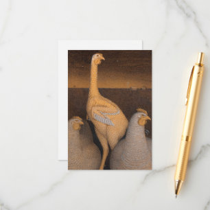 Adolescence by Grant Wood Enclosure Card