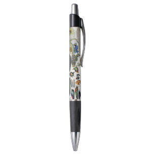 Adolphe Millot Dark Academia Vintage Bird Feather