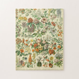 Adolphe Millot Fleurs C Jigsaw Puzzle