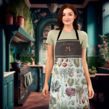 Adolphe Millot Vegetable Kitchen Apron