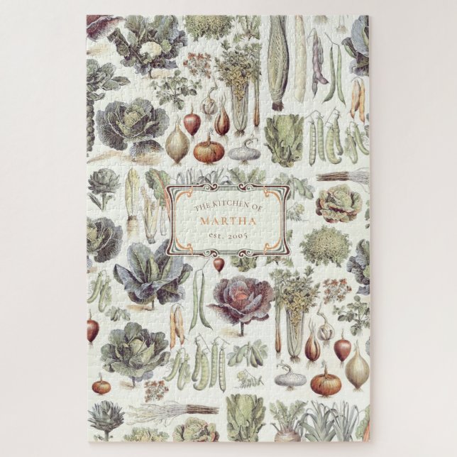 Adolphe Millot Vegetables Puzzle (Vertical)