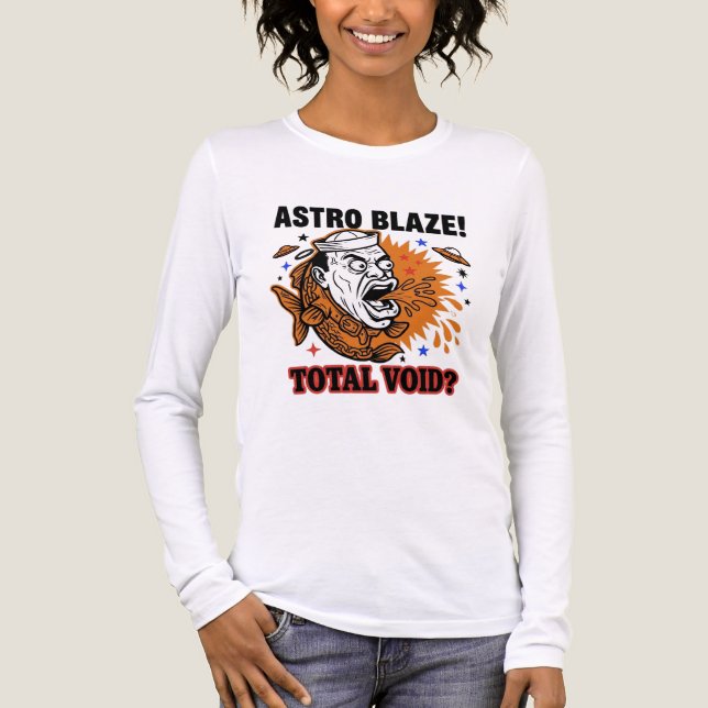 ADOM Astro Blaze Total Void Tri-Blend Shirt (Front)