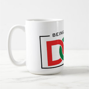 ADOM "Being Black Is Dope" V-Neck Tee Coffee Mug