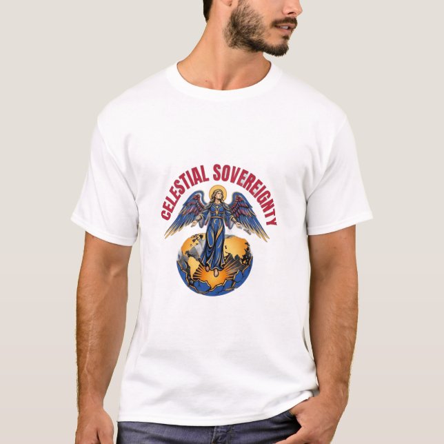 ADOM Celestial Sovereignty Angel T-Shirt (Front)