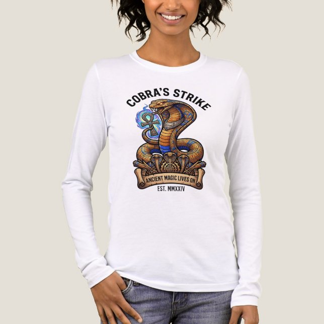 ADOM Cobra Strike Ancient Magic Tri-Blend Shirt (Front)