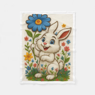 ADOM Cute Spring Bunny Blanket