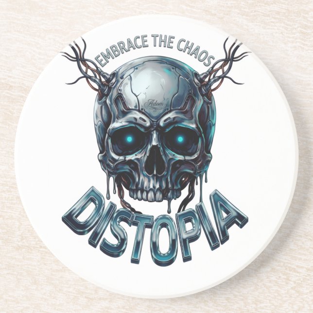 ADOM "Embrace the Chaos" Women's Tee Coaster (Front)