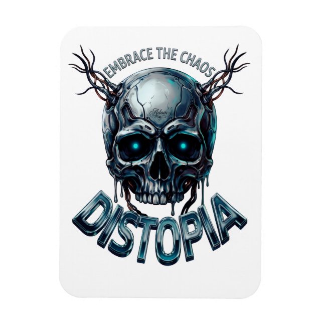 ADOM "Embrace the Chaos" Women's Tee Magnet (Vertical)