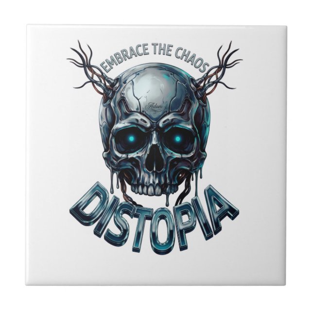 ADOM "Embrace the Chaos" Women's Tee Tile (Front)