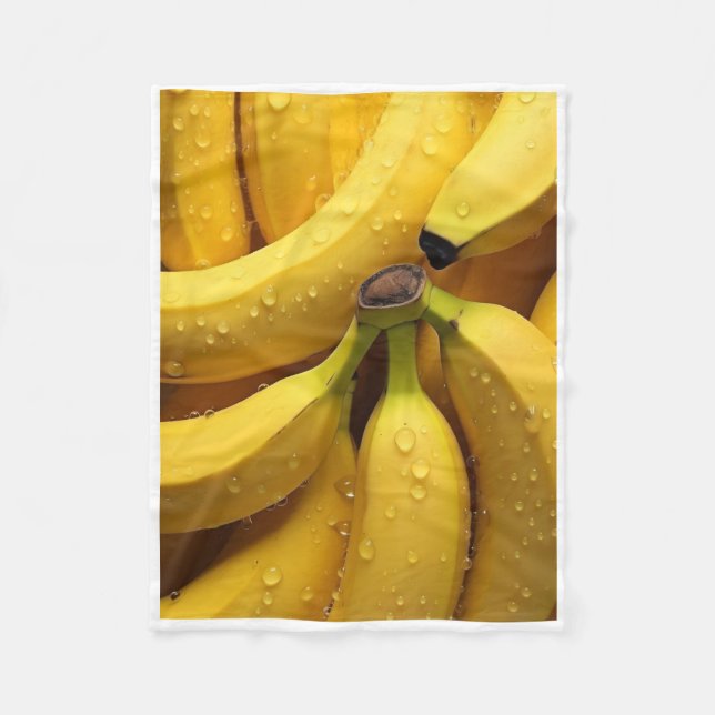 ADOM Fresh Yellow Bananas Blanket (Front)