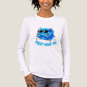 ADOM Frost Mode On Ice Long Sleeve Tri-Blend Shirt