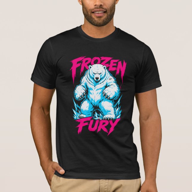 ADOM Frozen Fury Polar Bear T-Shirt (Front)