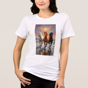 ADOM "Galloping Horses" Women's Graphic Tee