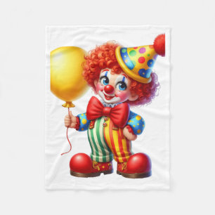 ADOM Happy Circus Clown Blanket