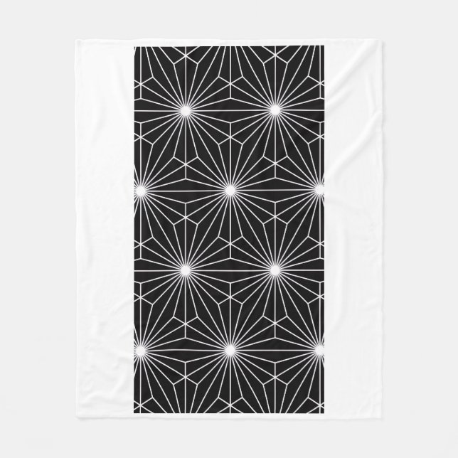 ADOM Japanese Geometric Star Blanket (Front)