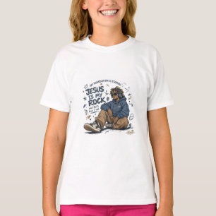 ADOM "Jesus Is My Rock" Women's T-Shirt