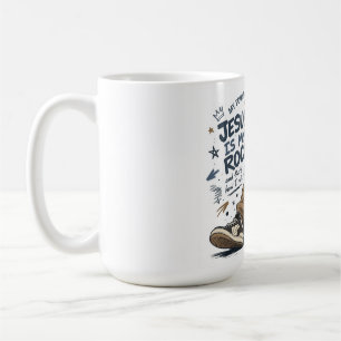 ADOM "Jesus Is My Rock" Women's T-Shirt Coffee Mug