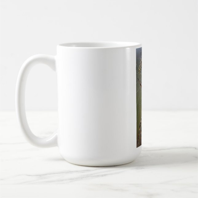 ADOM "Nature Spider" Women's Graphic Tee Coffee Mug (Left)