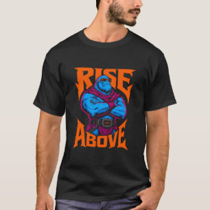 ADOM Rise Above Warrior Design T-Shirt