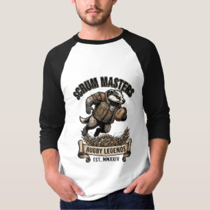 ADOM Scrum Masters Rugby Legends T-Shirt