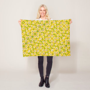 ADOM Sunny Meadow Daisy Blanket