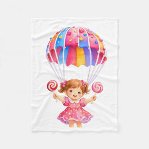 ADOM Sweet Candy Hot Air Balloon Blanket