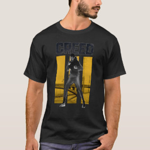 Adonis Creed Pose with III Yellow T-Shirt