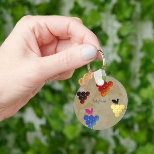 Adonis God of Wine Key Ring
