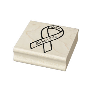 Adopt a Bichon Frise Rubber Stamp
