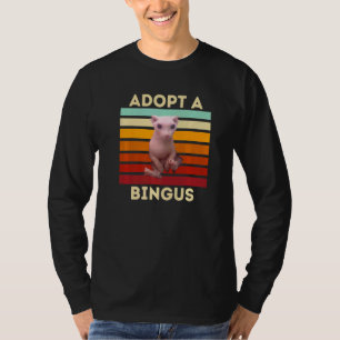 Adopt a Bingus Hairless Sphynx Cat T-Shirt