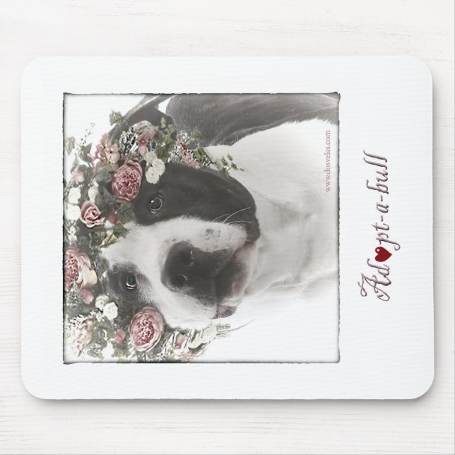 Adopt-a-bull mouse pad (Front)