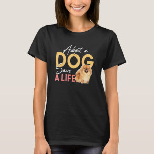 Adopt A Dog Save A Life Rescue Pekingese T-Shirt