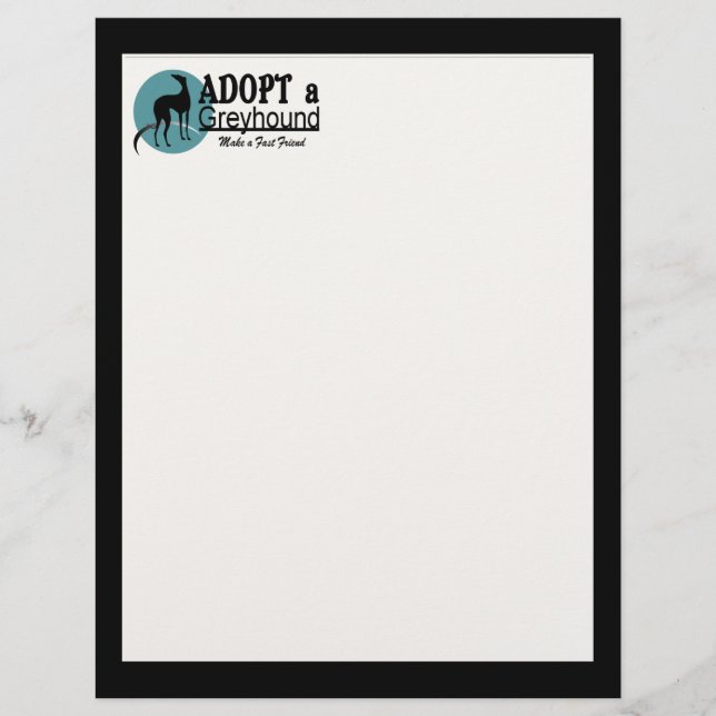 Adopt a Greyhound (Front)