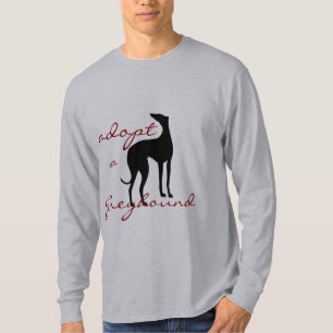 Adopt a Greyhound  Dog Lovers Animal Rescue T-Shirt