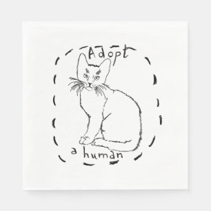 Adopt a human napkin