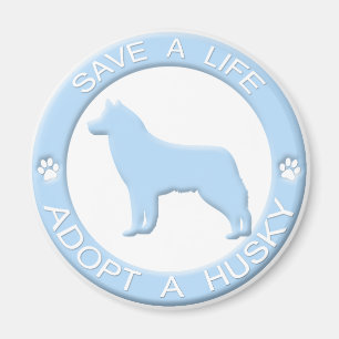 Adopt a Husky Magnet
