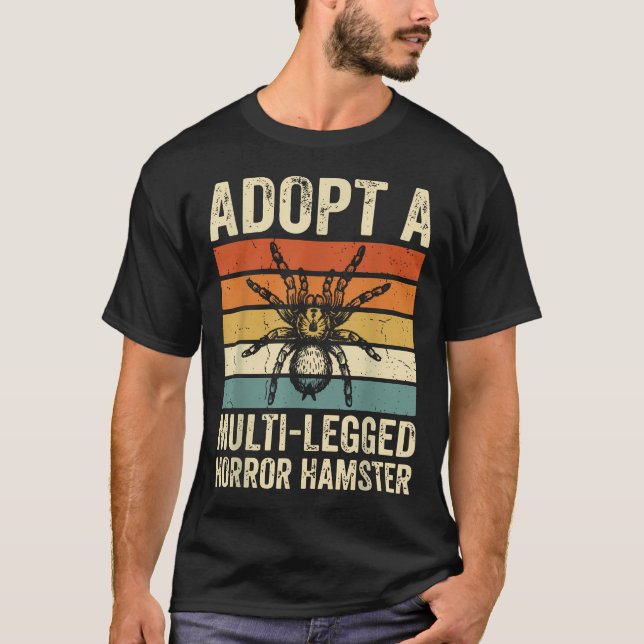 Adopt A Multi-Legged Horror T-Shirt (Front)