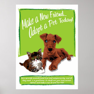 Adopt A Pet Poster