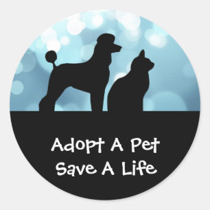 Adopt A Pet Stickers