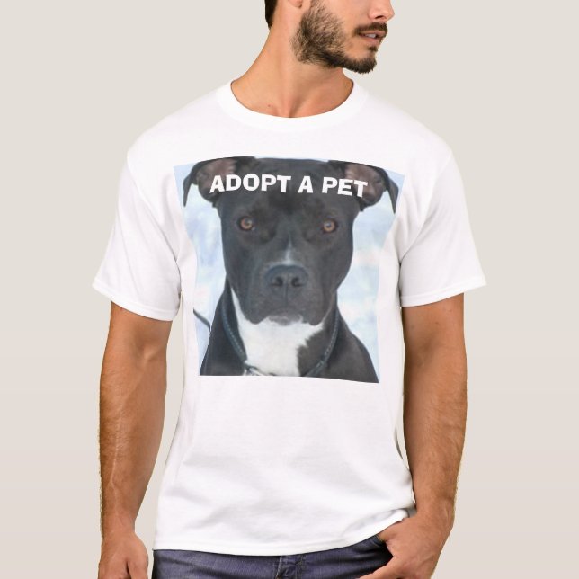 ADOPT A PET T-Shirt (Front)
