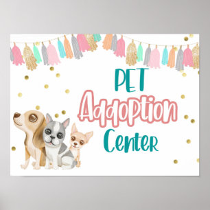 Adopt a puppy, Pawty, Puppy party, Kids part, Pupp Poster