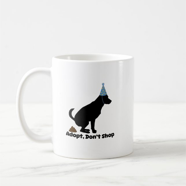 Adopt a Shelter Pet Day | Rescue Support Mug (Left)