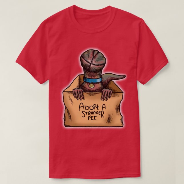 Adopt a Stranger pet T-Shirt (Design Front)