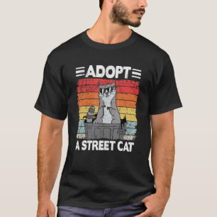 Adopt A Street Cat Funny Racoon 1 T-Shirt
