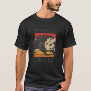 Adopt A Street Cat  Opossum Vintage T-Shirt
