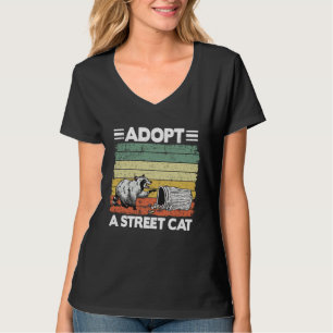 Adopt A Street Cat Raccoon  2 T-Shirt
