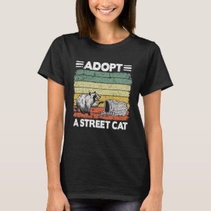 Adopt A Street Cat Raccoon  2 T-Shirt