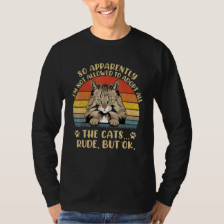 Adopt All Cats Retro Adoption Cat Foster Mom Resc T-Shirt