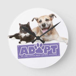 "Adopt at LRAV" Clock