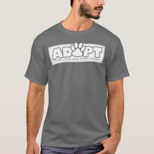 "Adopt at LRAV" T-shirt (Front)